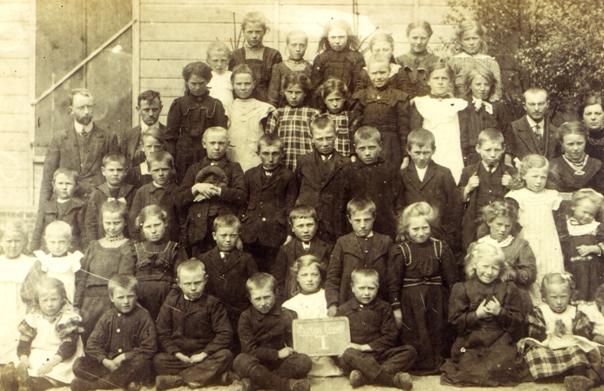 Schoolfoto O.L.S. 1 I 1914