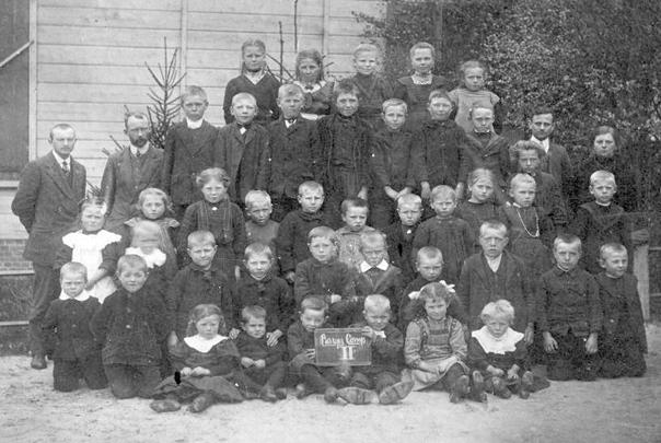 Schoolfoto O.L.S. 1 II 1914