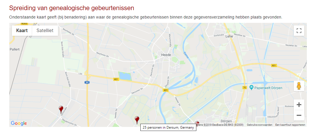 heede google map